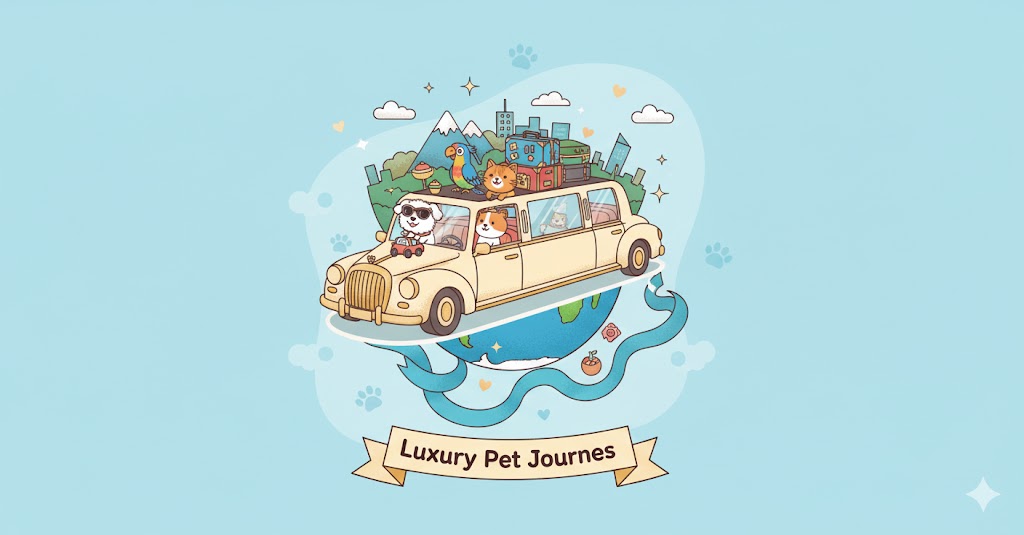 Pet transport van and handler